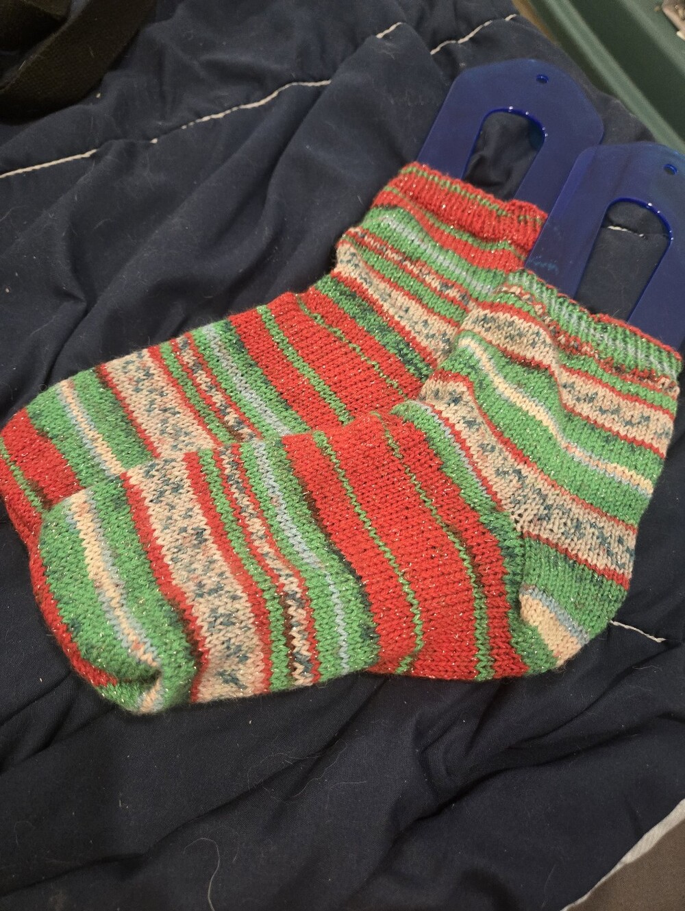 Christmas Knitted Socks